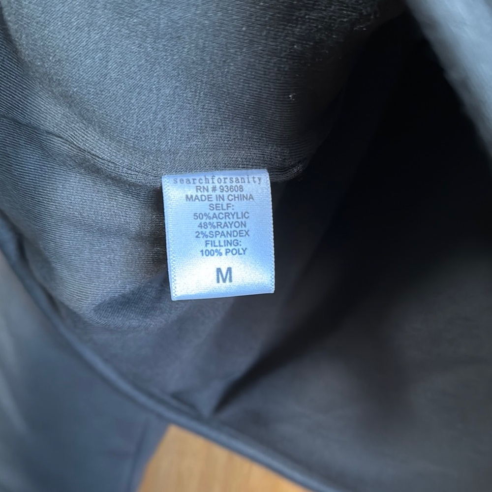 Olive Green Knit Puffer Jacket - Picture 5 of 5